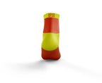 OTSO Multisport Socks Low Cut - Fluo Orange & Fluo Yellow