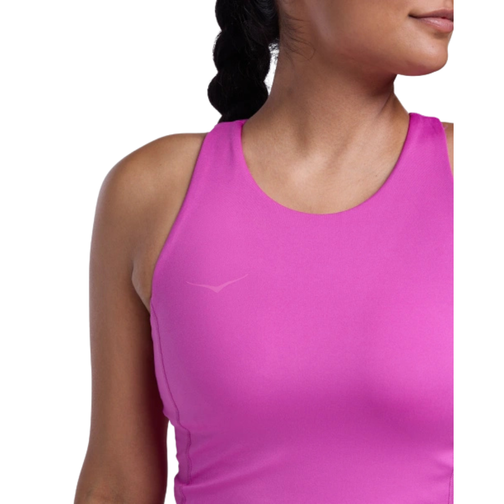 Hoka TOP Elaro Crop Bra - Fushia