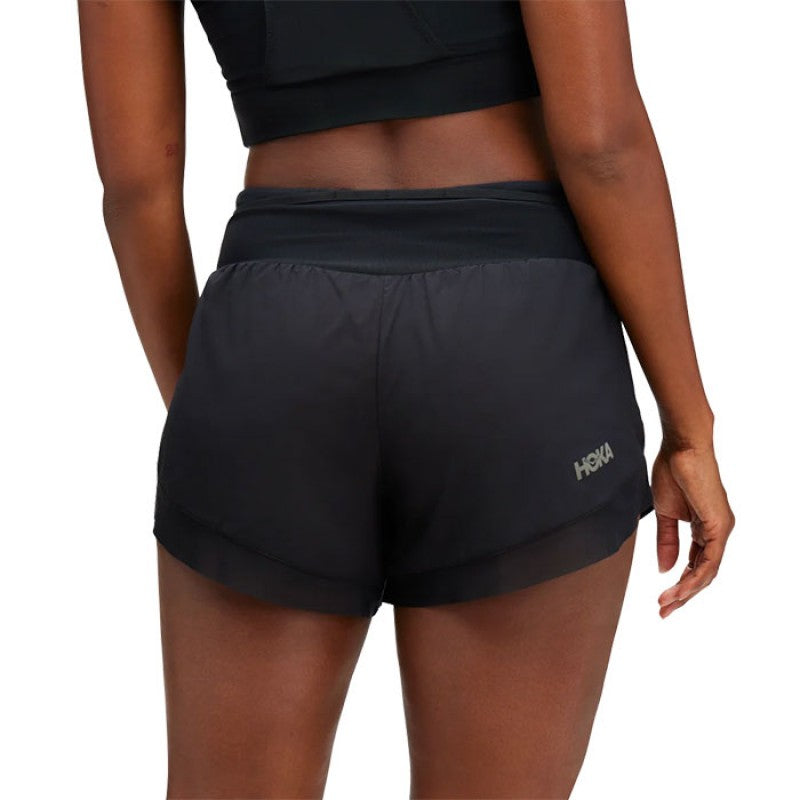 Hoka Glide 4" Short Woman - Balck