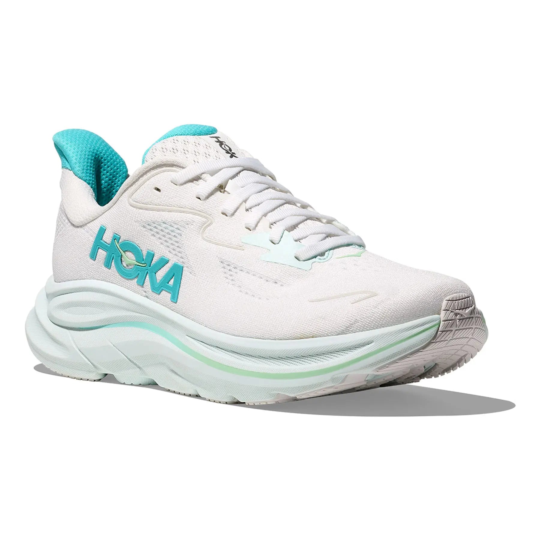 Hoka Clifton 10 W - White/Cielo Blue