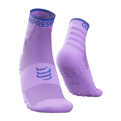 Compressport Meias Training 2-Pack - Lupine/Dazz Blue