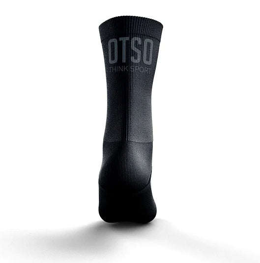 OTSO Multisport Socks Medium Cut -  Full Black