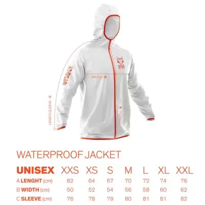 OTSO - Waterproof Jacket Ultra Light 10k -FULL BLACK
