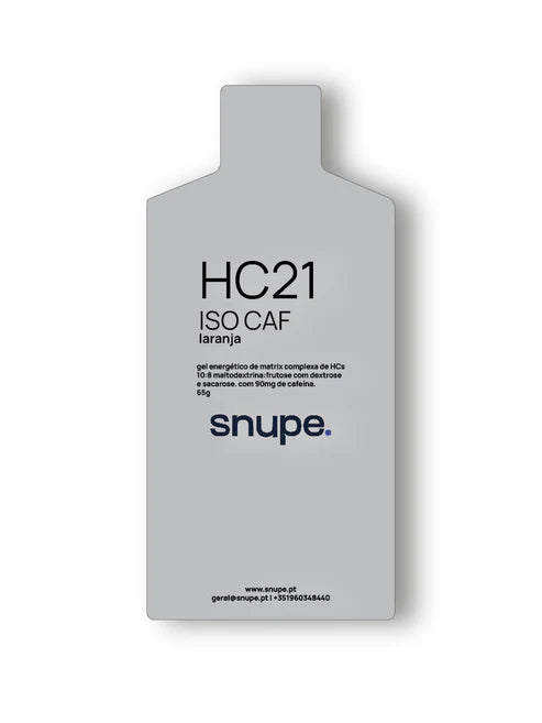 Snupe Gel Energético HC21 CAF ISO Laranja
