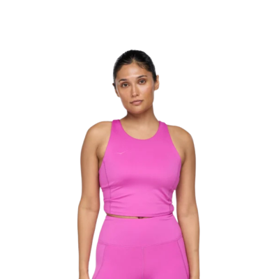 Hoka TOP Elaro Crop Bra - Fushia
