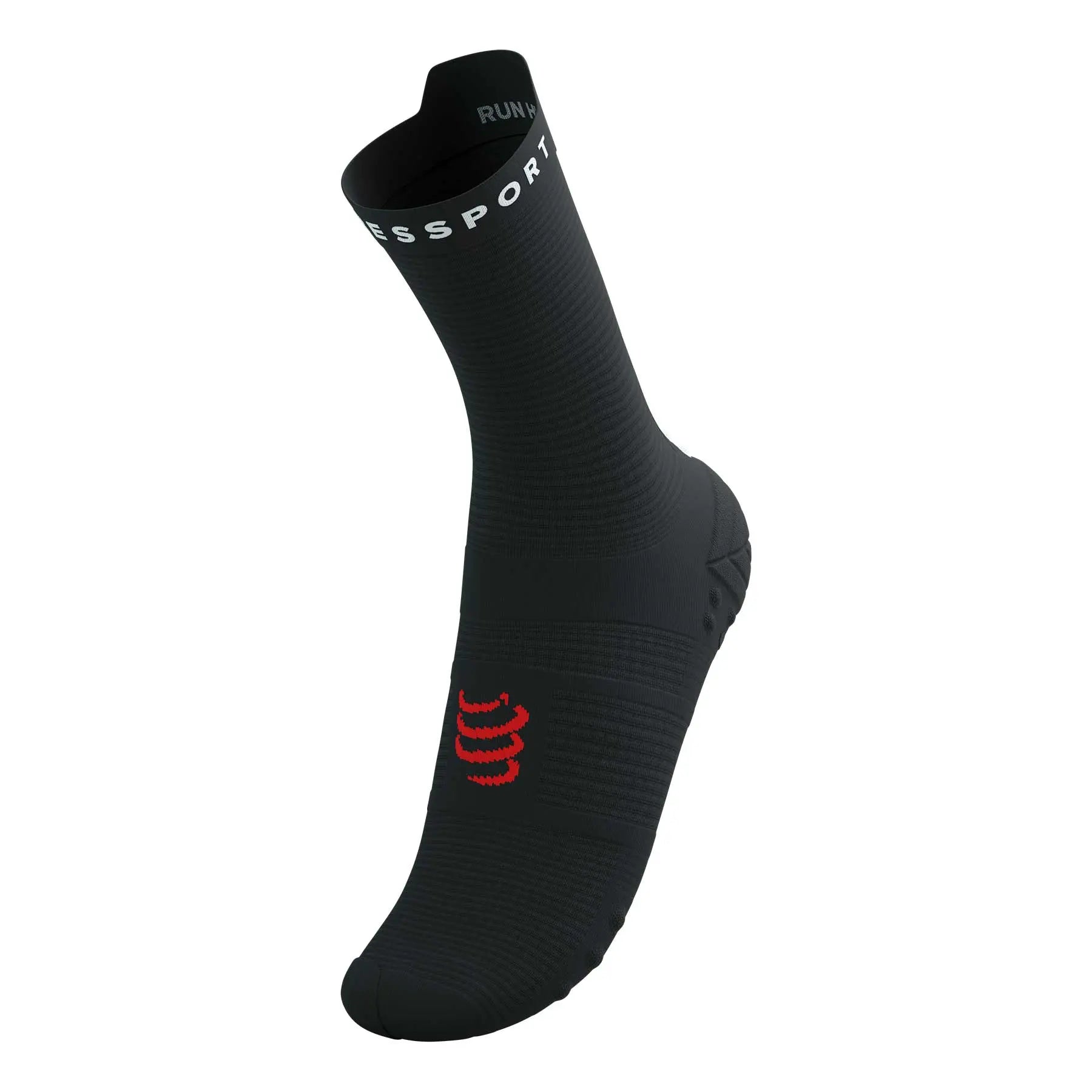 Compressport Pro Racing Socks V4.0 Run High - Black/White