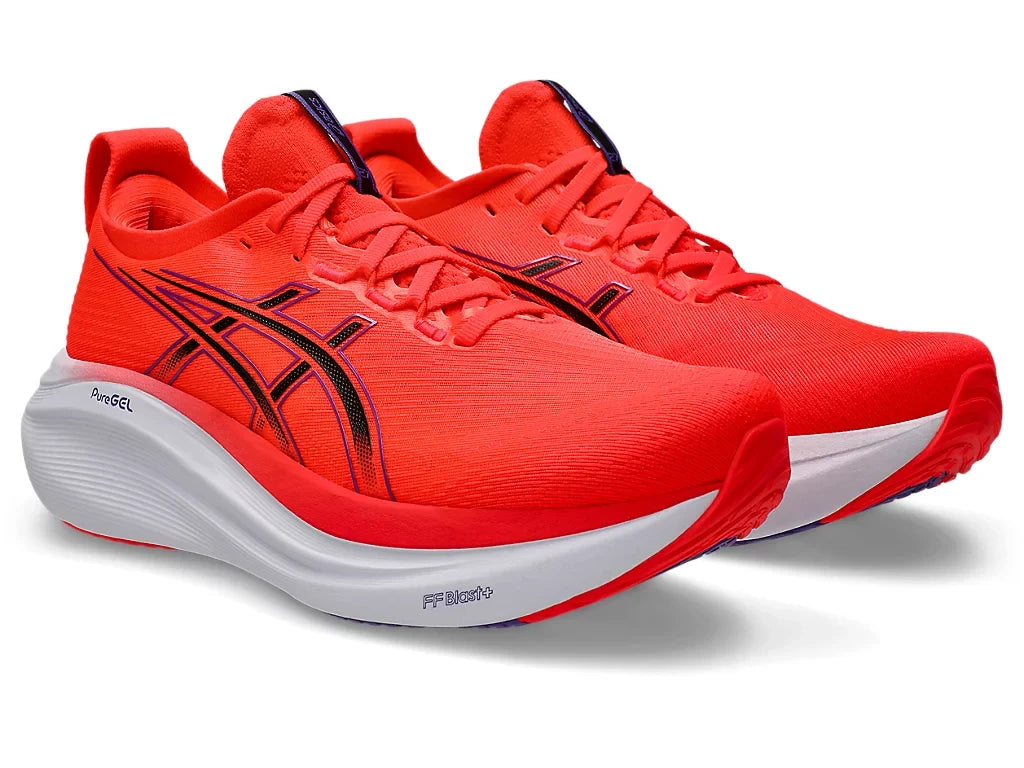 Asics Gel-Nimbus 27 - Flash Red/ Black