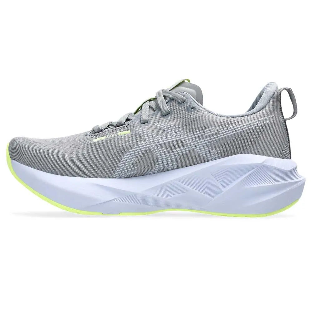 Asics Novablast 5 Woman - Gravel / Blue Fade