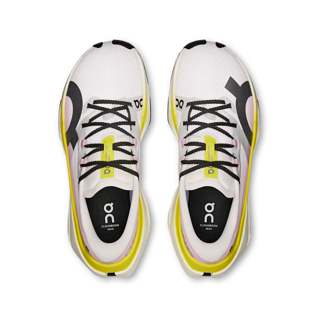 On Running Cloudboom Max W - Lime - Raspberry