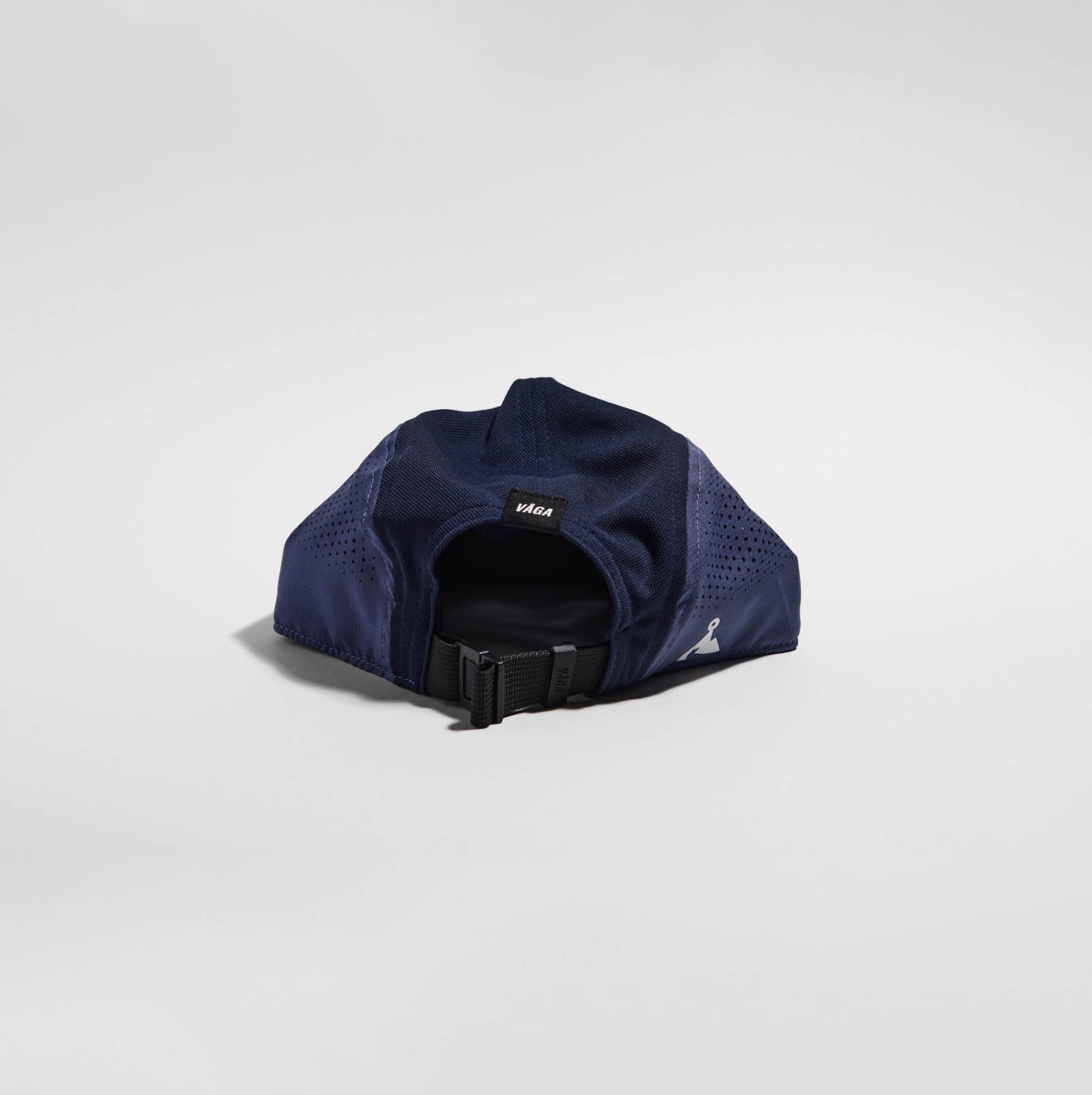 GORRA DE CARRERAS CON PLUMA VÅGA - NARANJA NEÓN / CIRUELA
