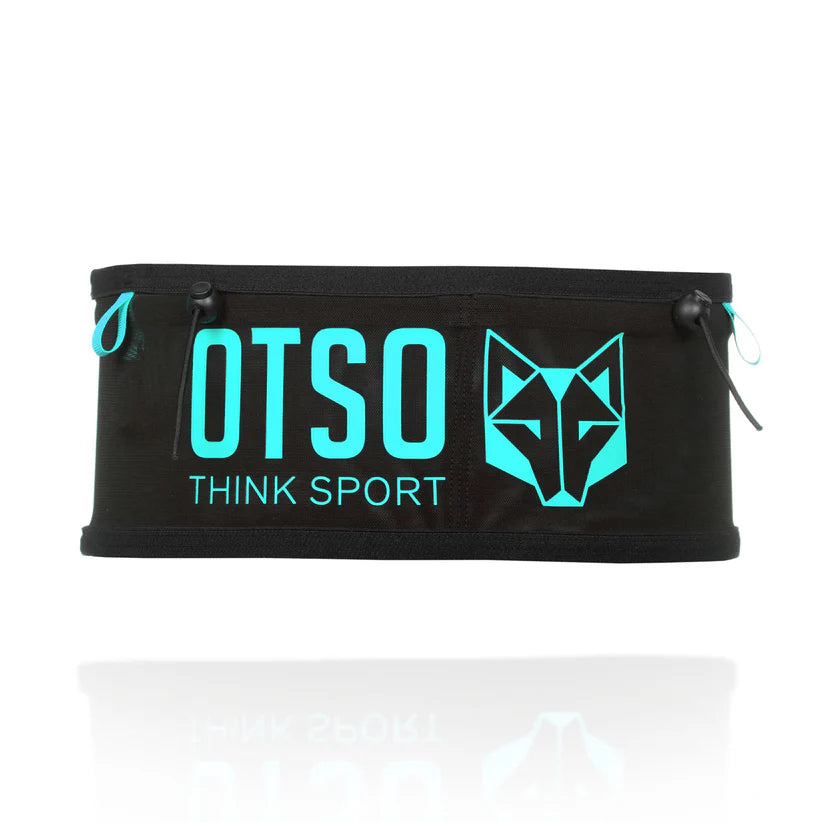 OTSO Running Belt - Black & Turquise