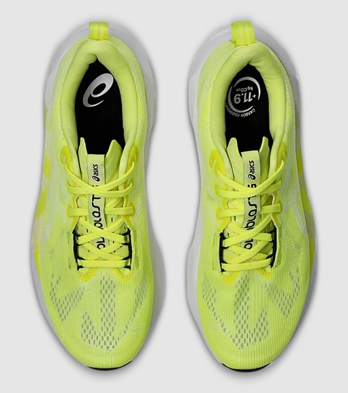 Asics Novablast 5 Men - Citron/White