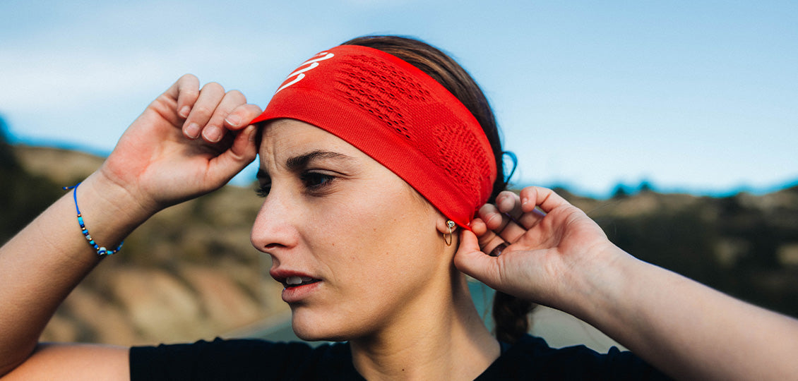 Compressport Headband On/Off - Red