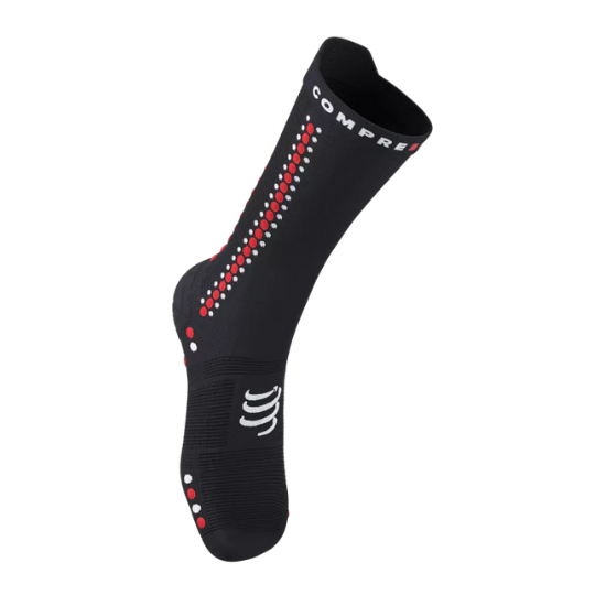 Compressport Pro Racing Socks V4.0 Bike - Black/Red
