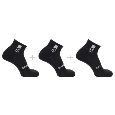 Salomon Everyday Ankle 3-Pack (3 pares) - Black
