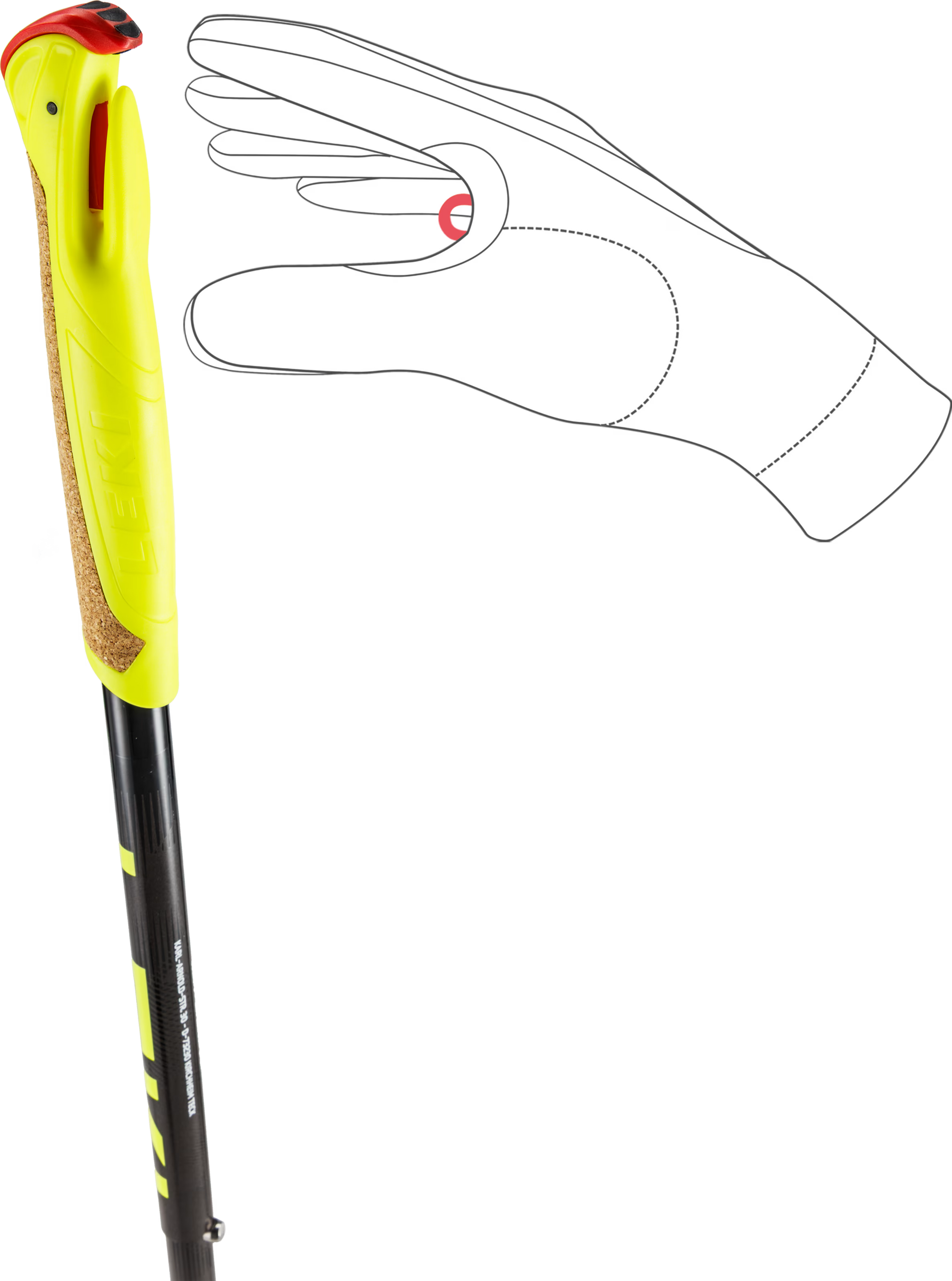 BASTÕES LEKI EVOTRAIL FX.ONE TA