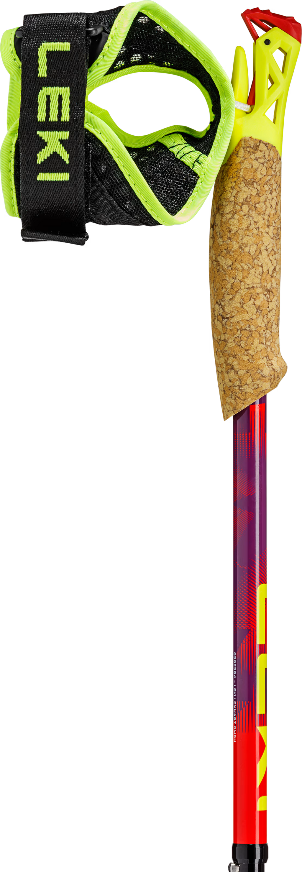BASTÕES LEKI ULTRATRAIL FX.ONE SL - Red / Violet / Yellow