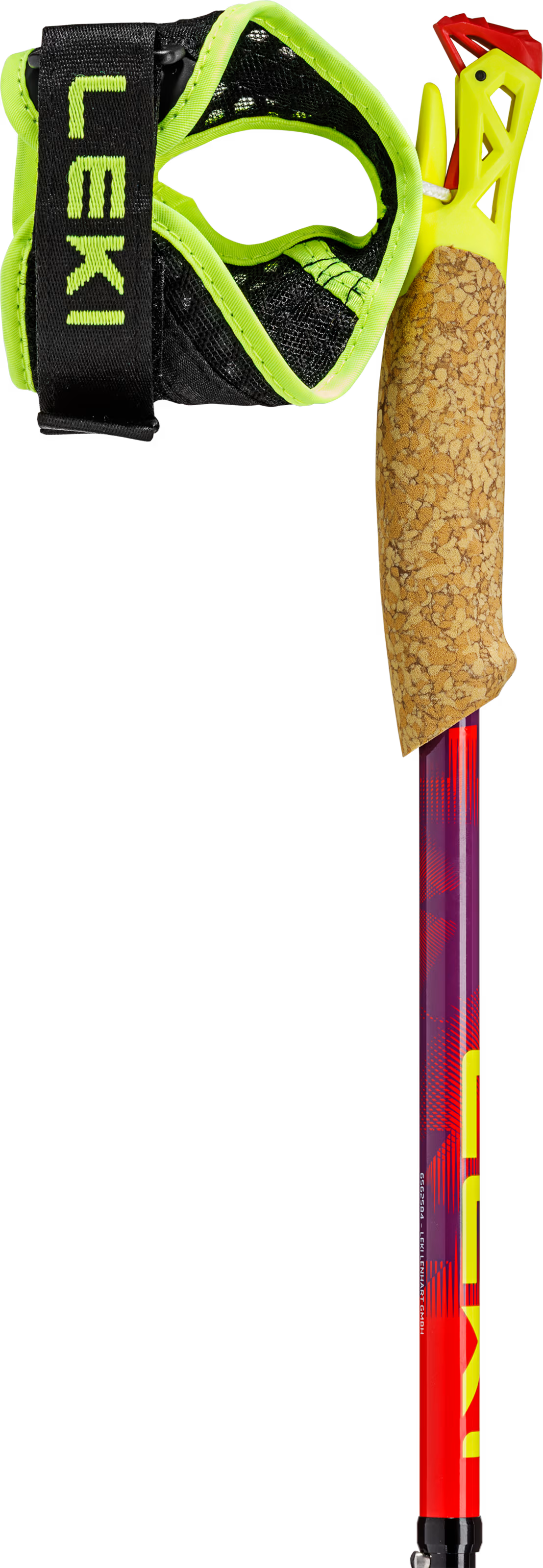 BASTÕES LEKI ULTRATRAIL FX.ONE SL - Red / Violet / Yellow