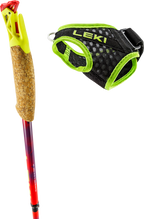 BASTÕES LEKI ULTRATRAIL FX.ONE SL - Red / Violet / Yellow