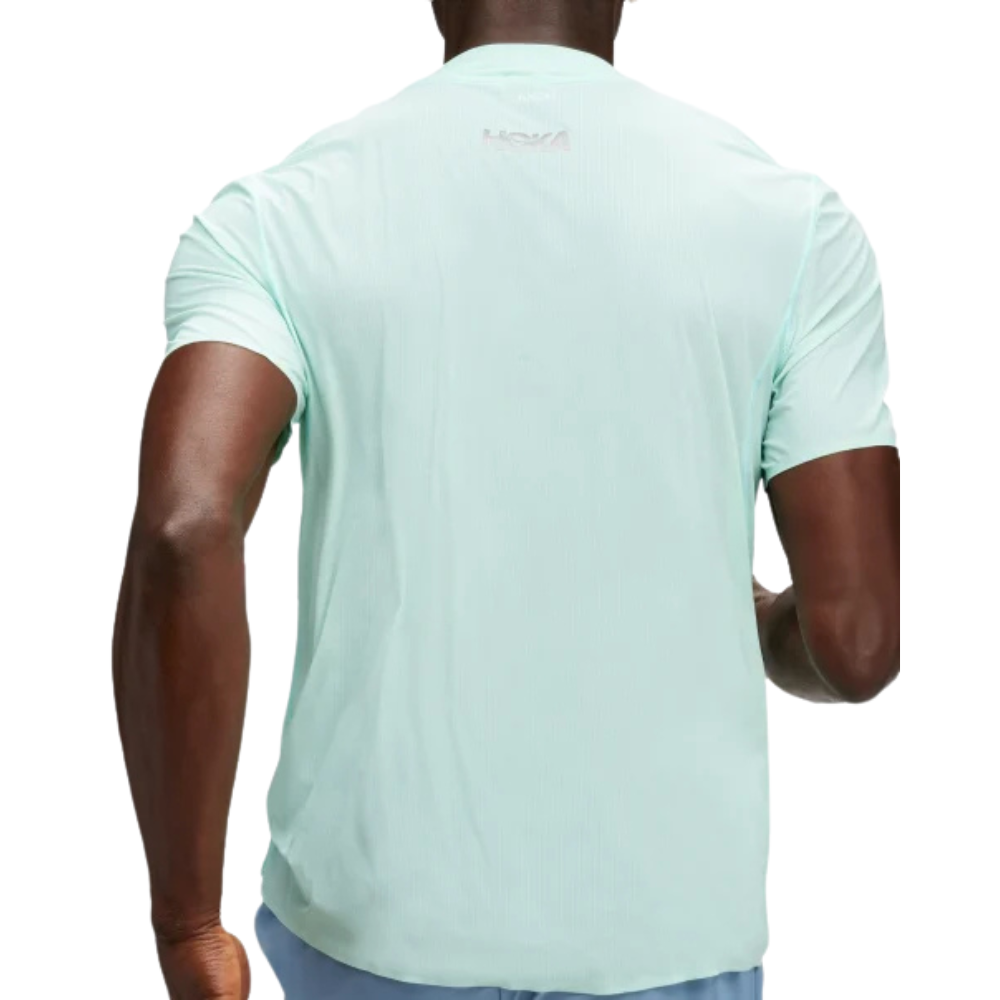Hoka Airolite Run Run Short Sleeve Men - Cloudless