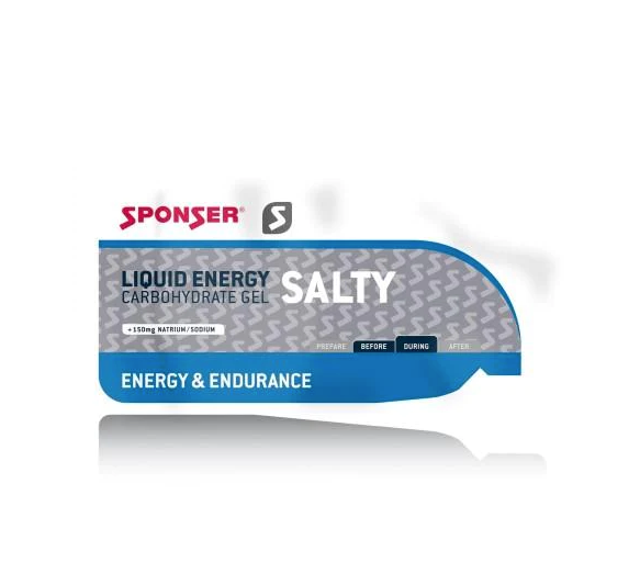 Sponser Liquid energy Gel Salty 35gr