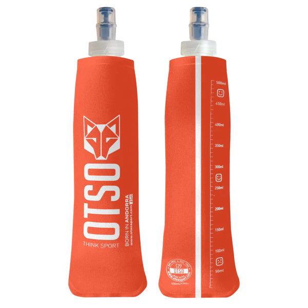 OTSO Soft Flask 500ML - Small Cap Orange