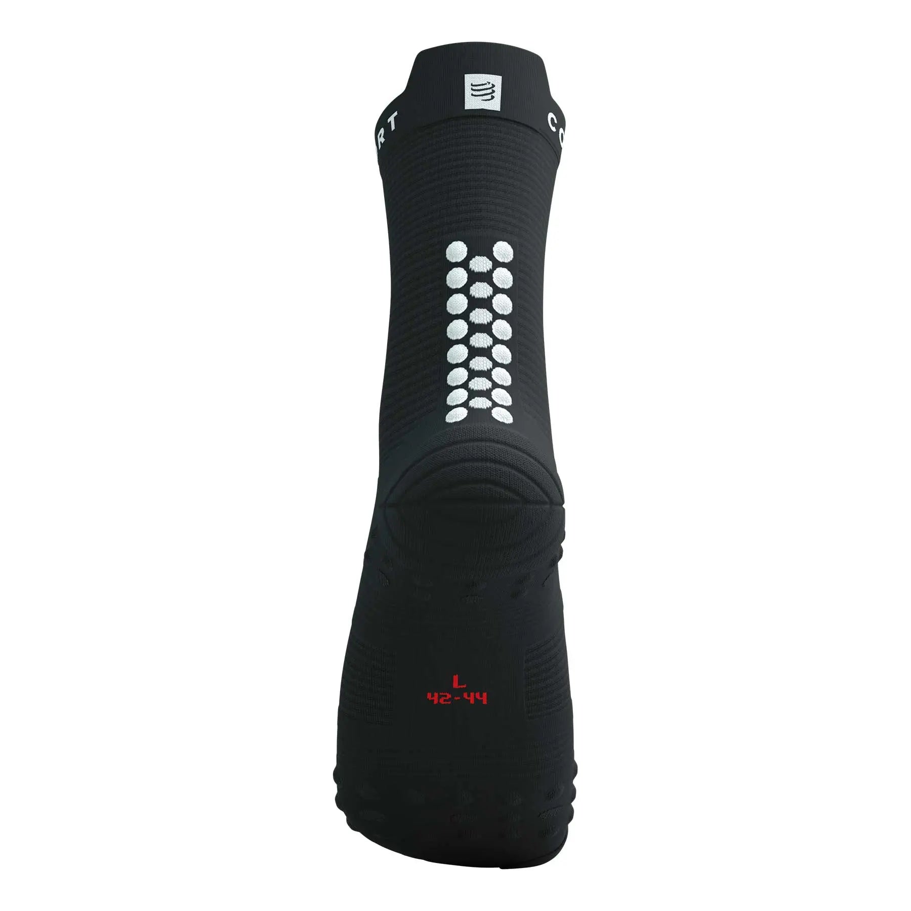 Compressport Pro Racing Socks V4.0 Run High - Black/White
