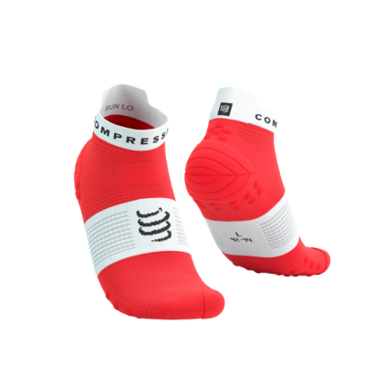Compressport Pro Racing V4.0 Run Low - Fluo Red