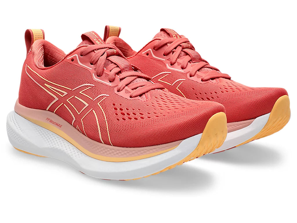 Asics Glideride Max W - Dark Pink Clay/Orange Glow