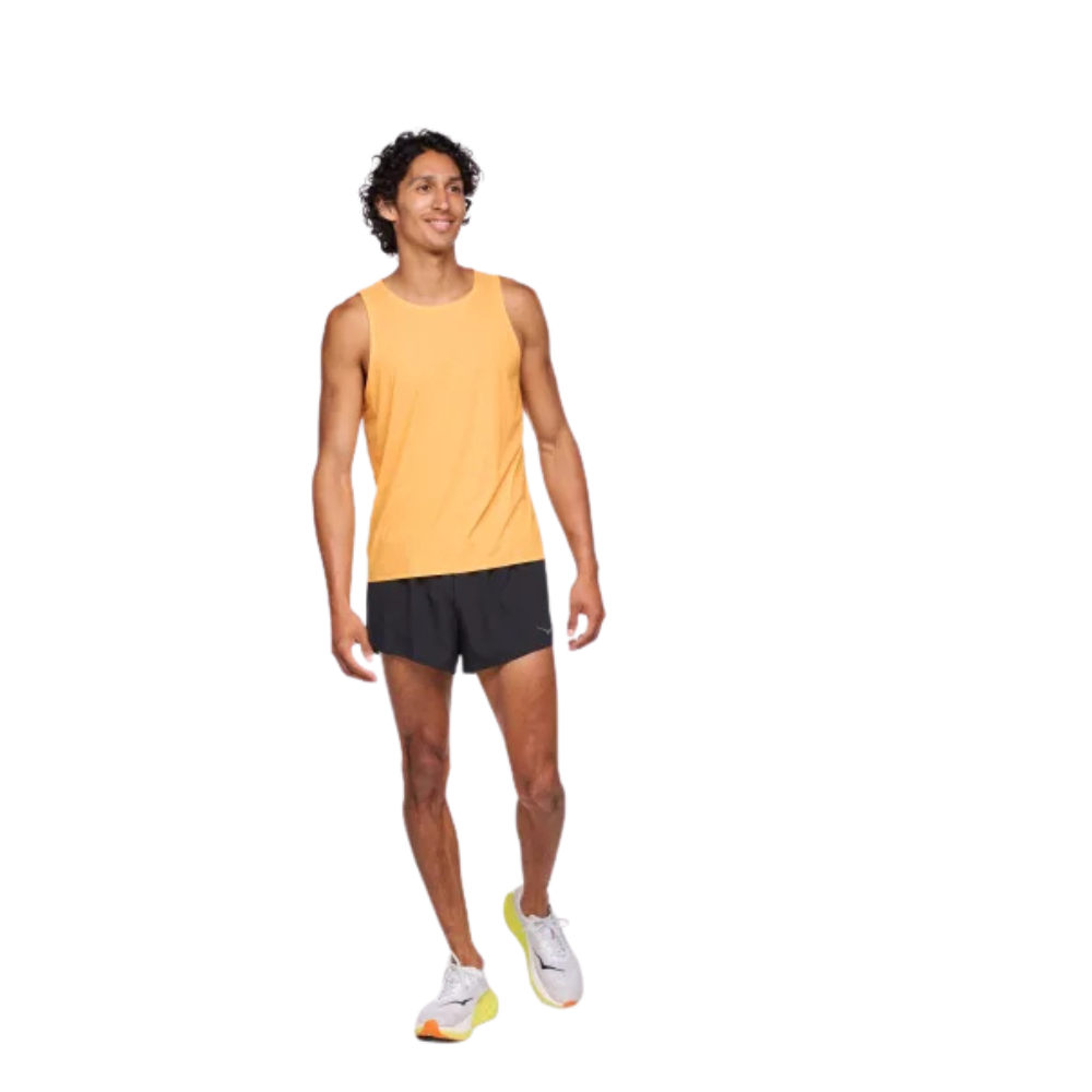 Hoka Airolite Run Tank Men - Solar Flare