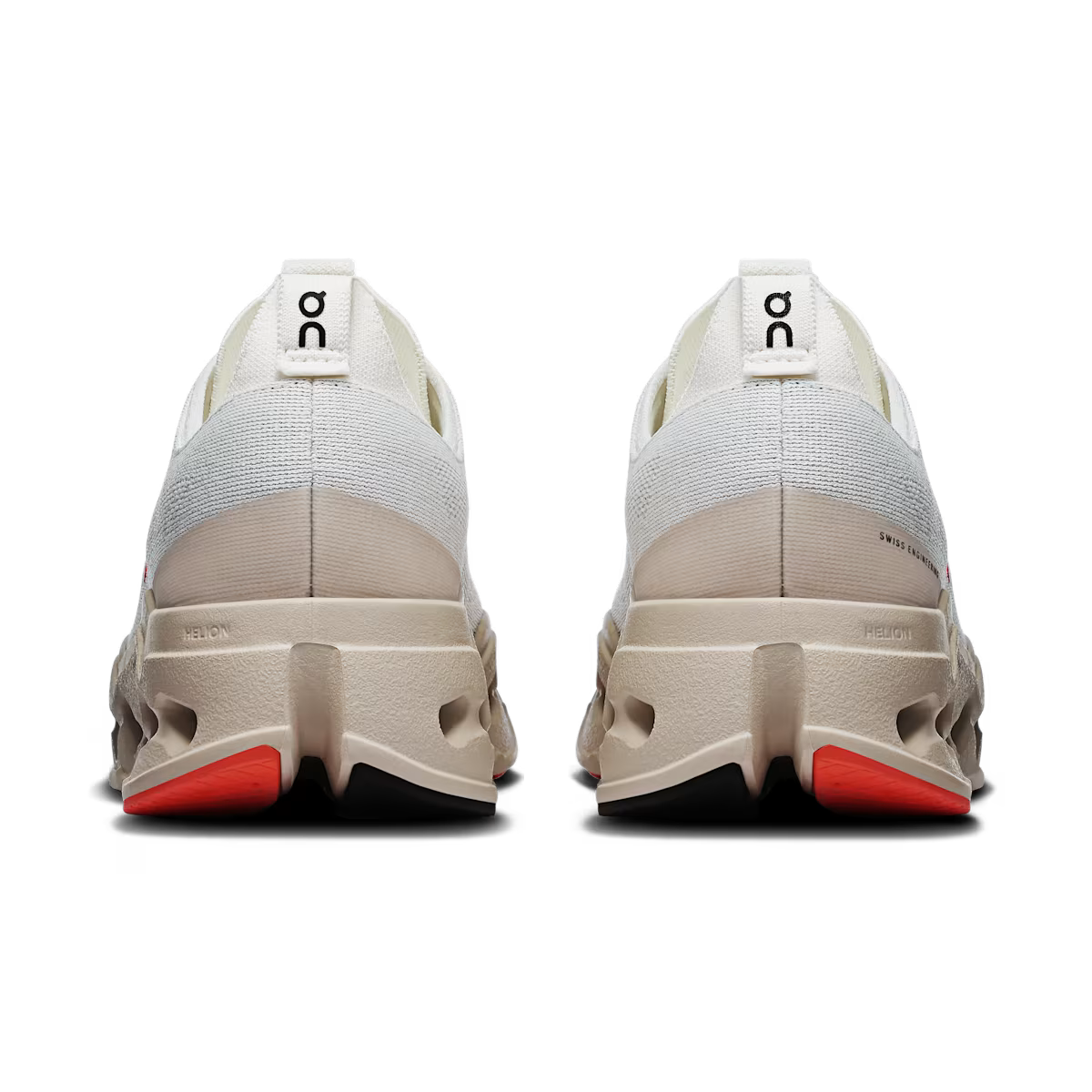 On Running Cloudsurfer Max W - Ivory - Salmon