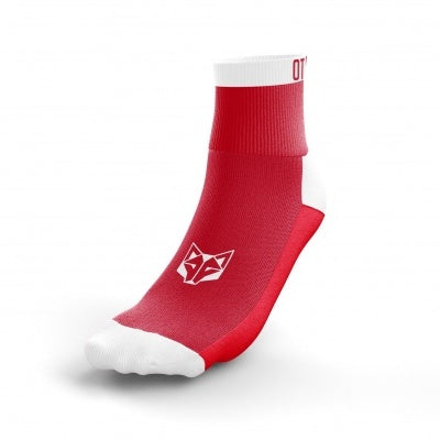 OTSO Multisport Socks Low Cut - Red & White