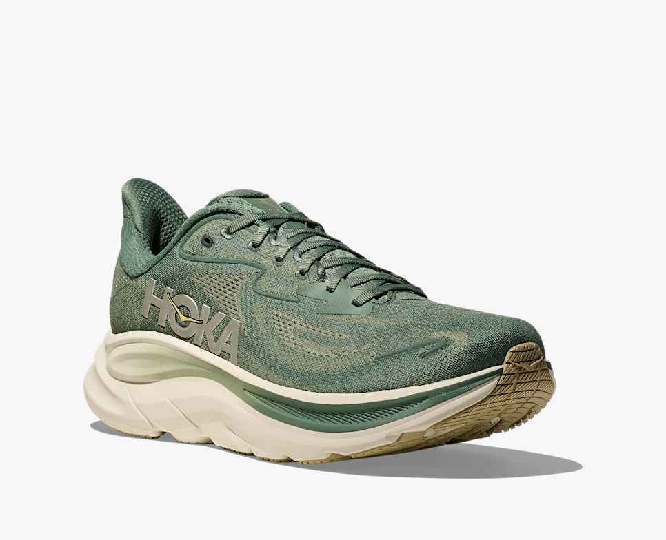 Hoka Clifton 10 - Fern / Truffle Salt