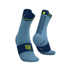 Compressport Pro Racing Socks V4.0 Trail  - Denim/Poseidon