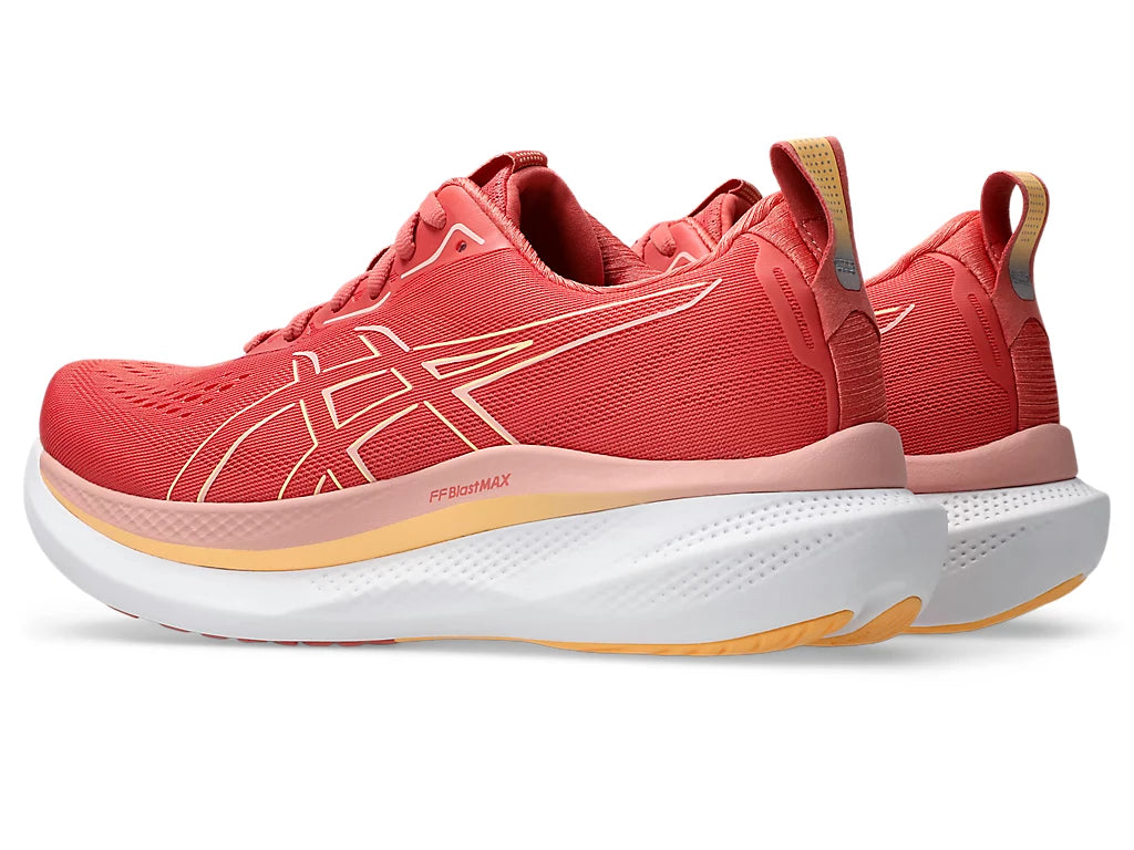 Asics Glideride Max W - Dark Pink Clay/Orange Glow
