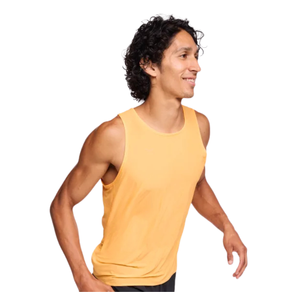 Hoka Airolite Run Tank Men - Solar Flare