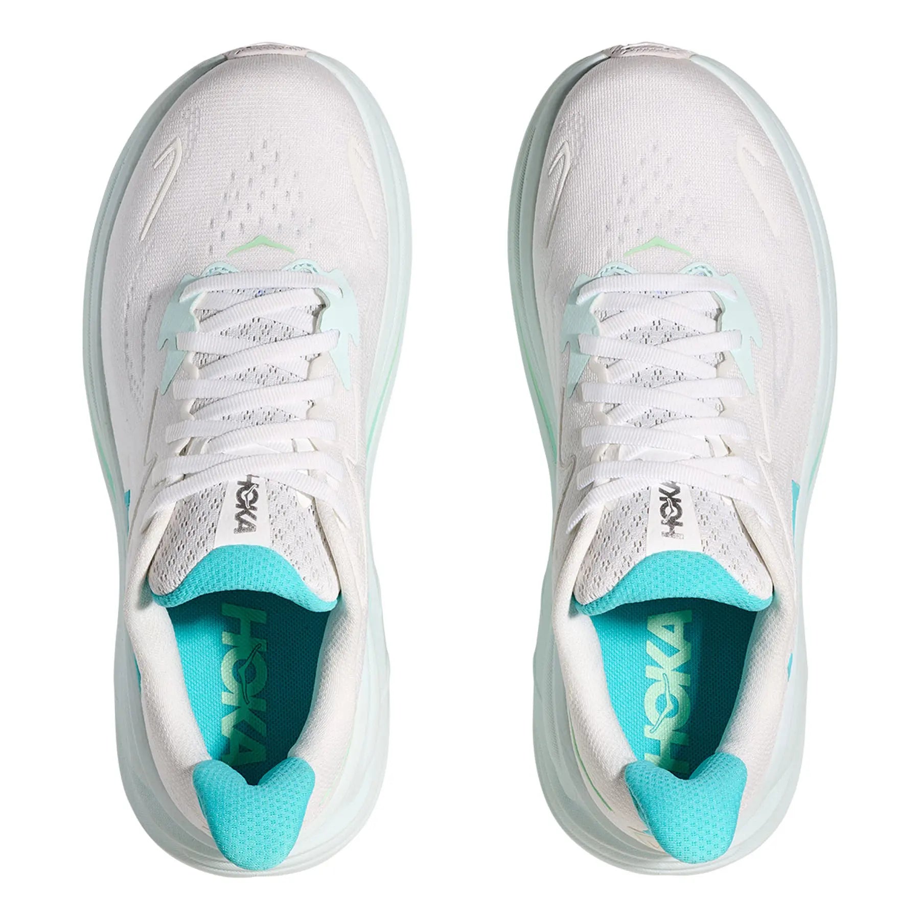 Hoka Clifton 10 W - White/Cielo Blue