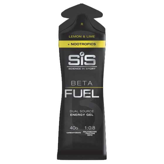 SIS Gel Beta Fuel + Nootropics (200mg cafeína + 1g Taurina)