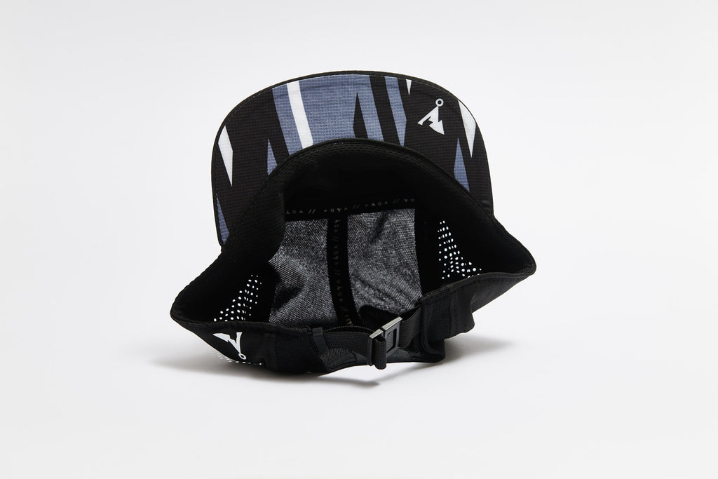 VAGA FEATHER RACING CAP - STORM BLACK