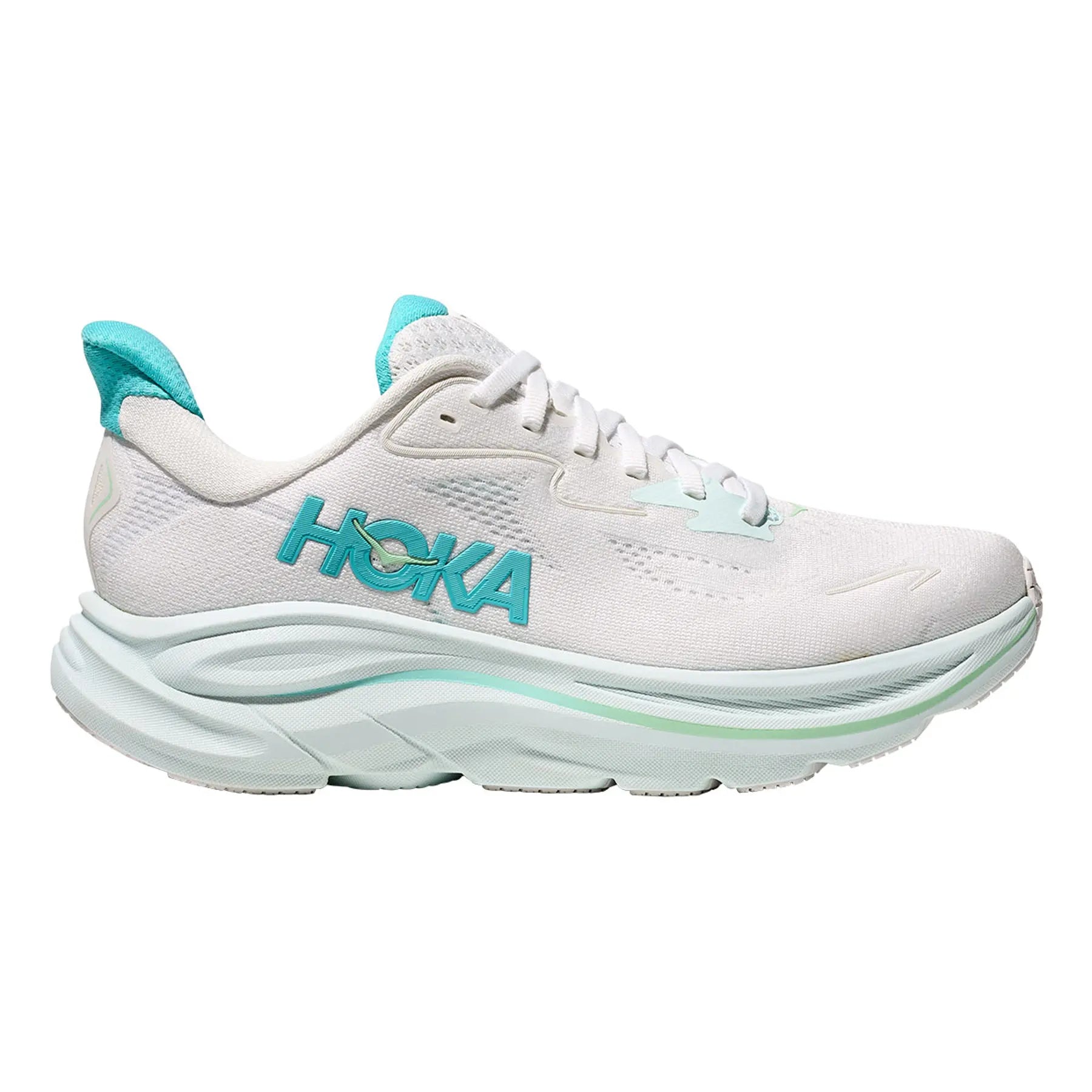 Hoka Clifton 10 W - White/Cielo Blue