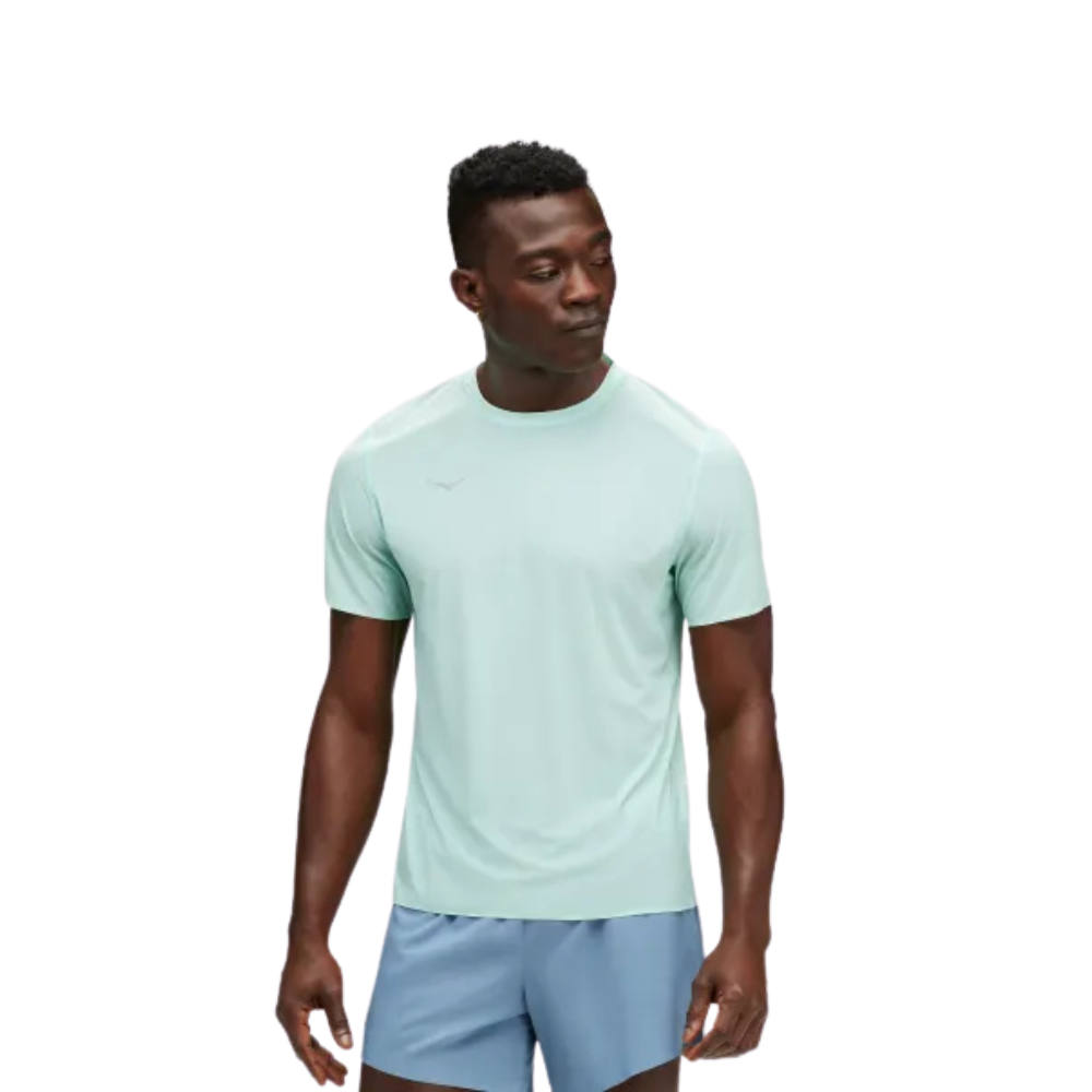 Hoka Airolite Run Run Short Sleeve Men - Cloudless