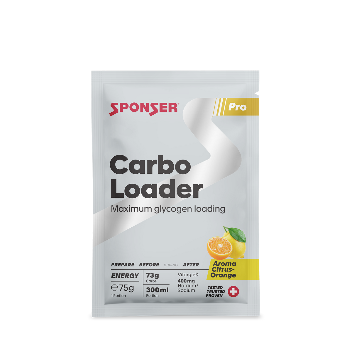 Sponser Carbo Loader Citrus-Orange 75g