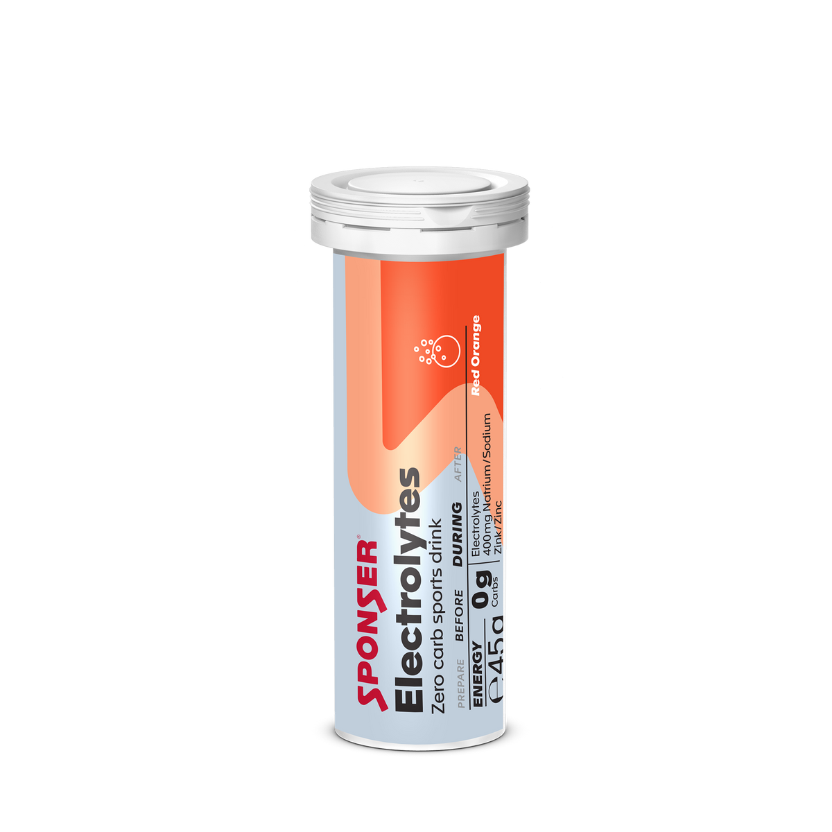 Sponser Electrolytes Red Orange 10 Tabs x 4.5g