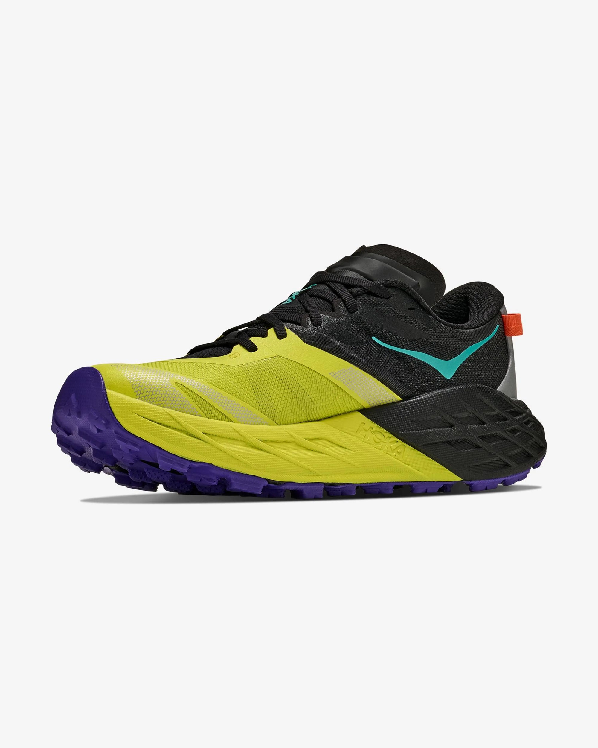 Hoka Speedgoat 7 - Black / Citrus