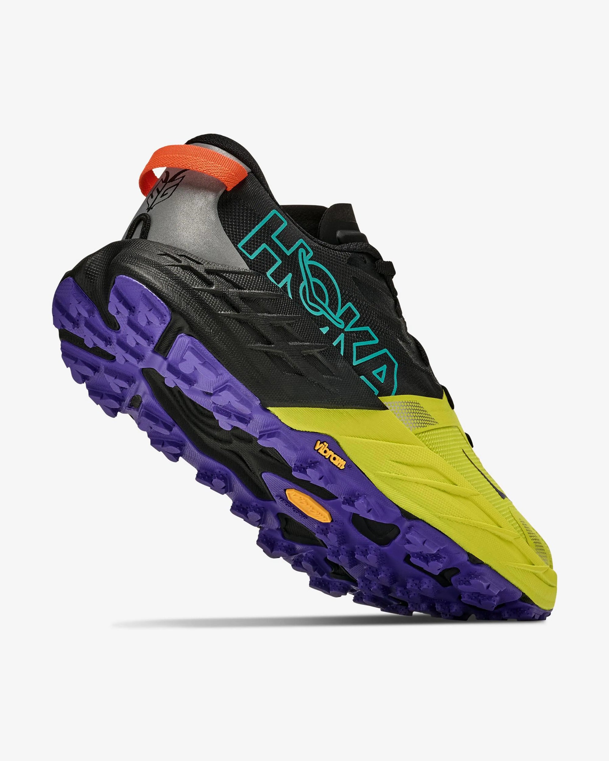 Hoka Speedgoat 7 - Black / Citrus