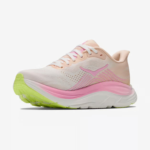 Hoka Clifton 10W - Crema rosa