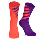 Meias Running Pacific and Co Hyper Pro 1.0 CV Coral Violeta