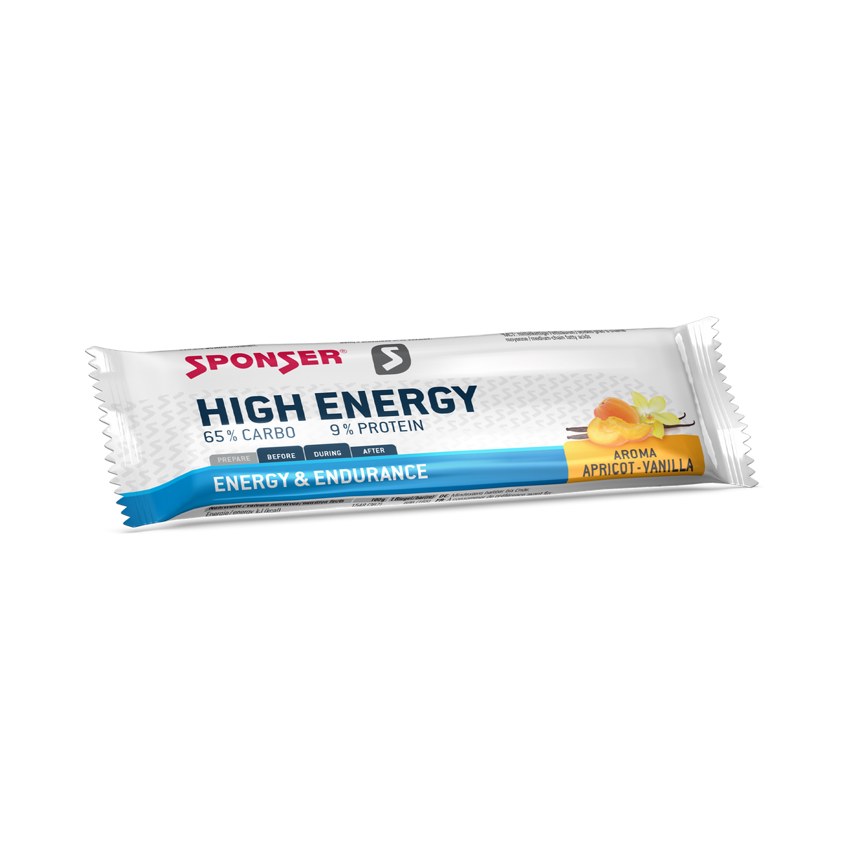 Sponser High Energy Bar Pêssego-Baunilha 45g