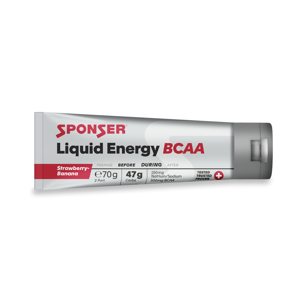 Sponser Liquid Energy Gel BCAA Morango-Banana 70g
