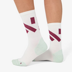 NNormal Race Medium Socks - White/Green